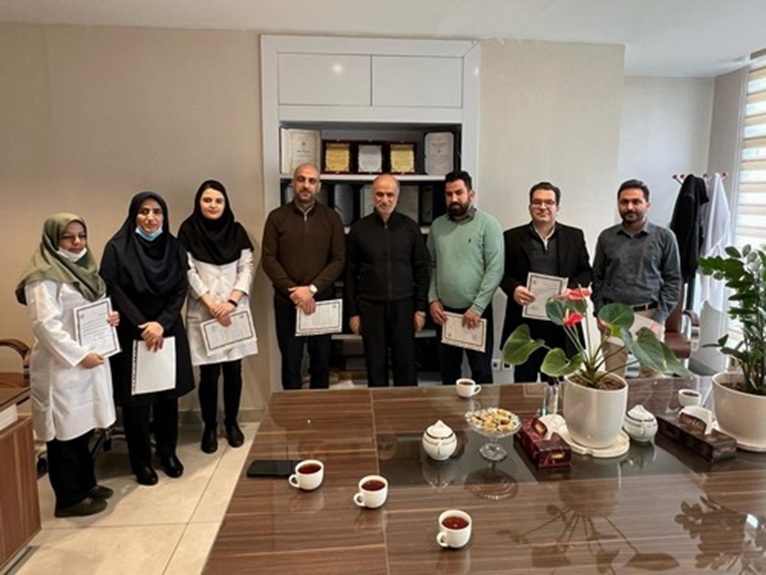 گرامیداشت روز مهندس در بیمارستان 15 خرداد